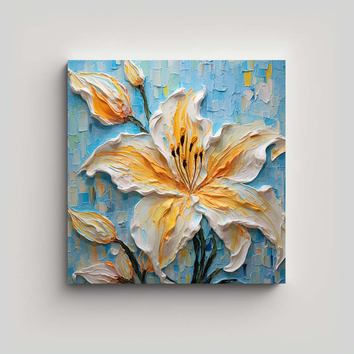 cuadro-decorativo-vitalidad-lirio-colorido-con-pigmento-amarillo-en-tela