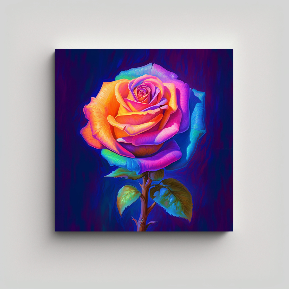 cuadro-detalle-de-rosa-multicolor-con-tallo-verde-render-digital