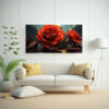 cuadro-en-lienzo-con-forma-de-rosa-fundida-estilo-plano-1