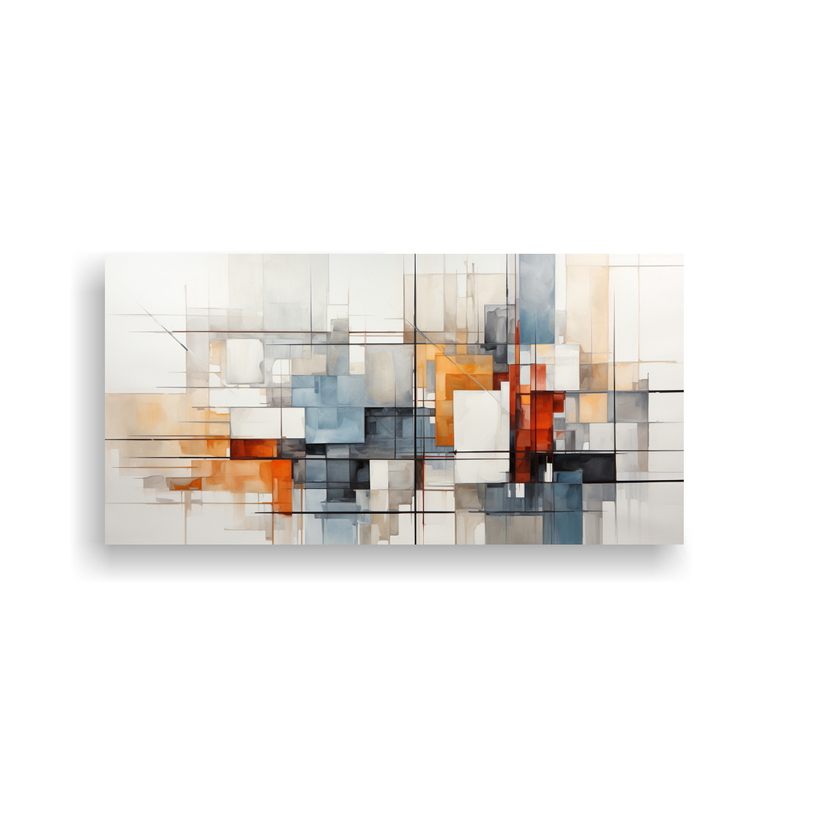 cuadro-equilibrio-espectacular-l-neas-de-cuadr-cula-en-tonos-grises-rosas-naranjas-y-blancos-p-lidos