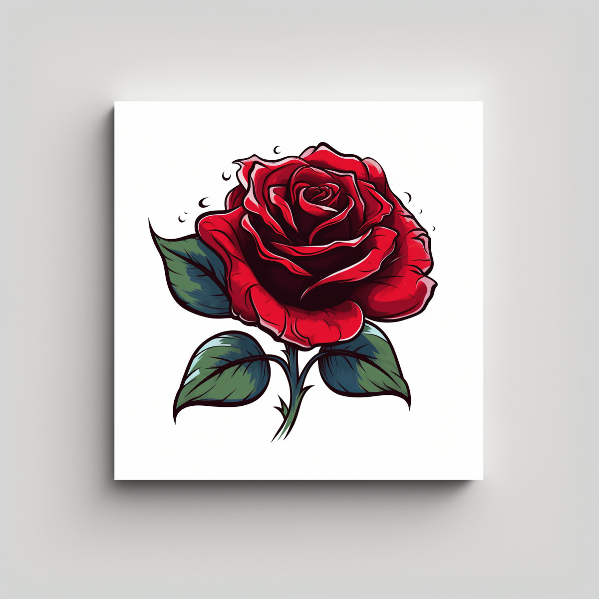 cuadro-espectacular-de-rosa-roja-dibujo-resistente-y-logo