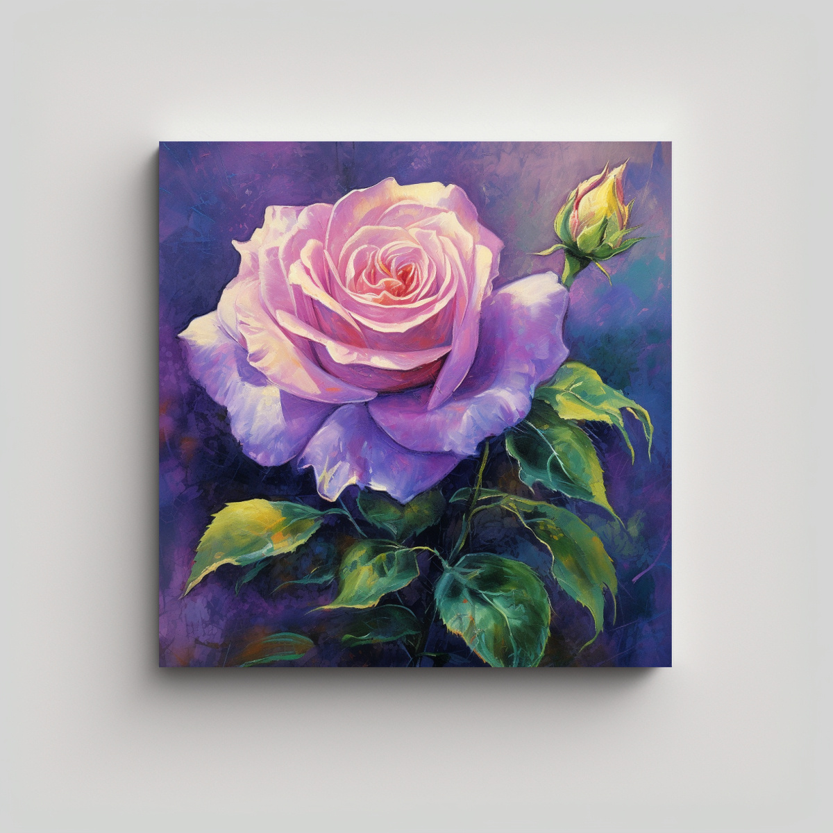 cuadro-estilo-marc-chagall-rosa-p-rpura-en-canva-de-alta-calidad