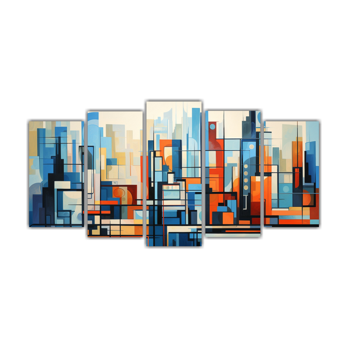 cuadro-exclusivo-de-paisaje-urbano-en-estilo-cubista-en-lienzo-sublimado