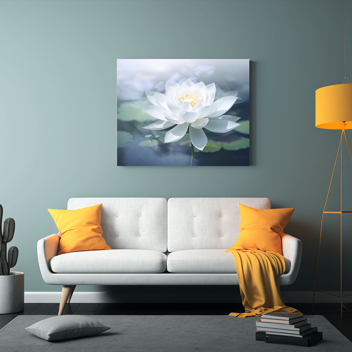 cuadro-hermoso-de-loto-con-exposici-n-doble-de-fotograf-a-1