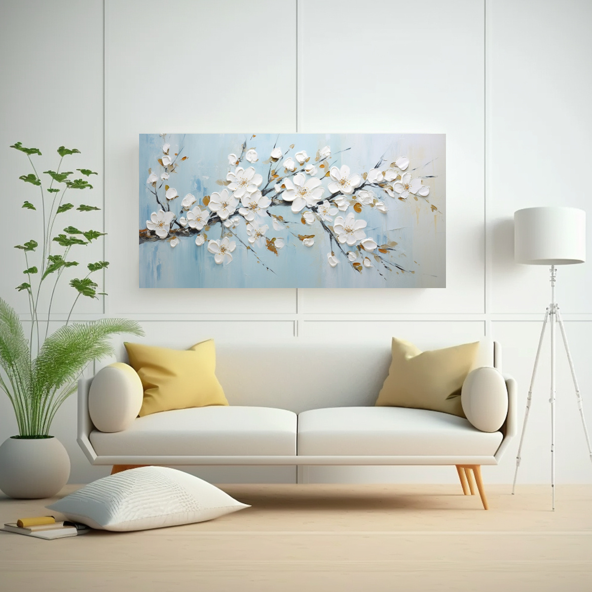 cuadro-horizontal-de-cerezo-en-flor-en-blanco-sobre-lienzo-en-la-decoraci-n-1