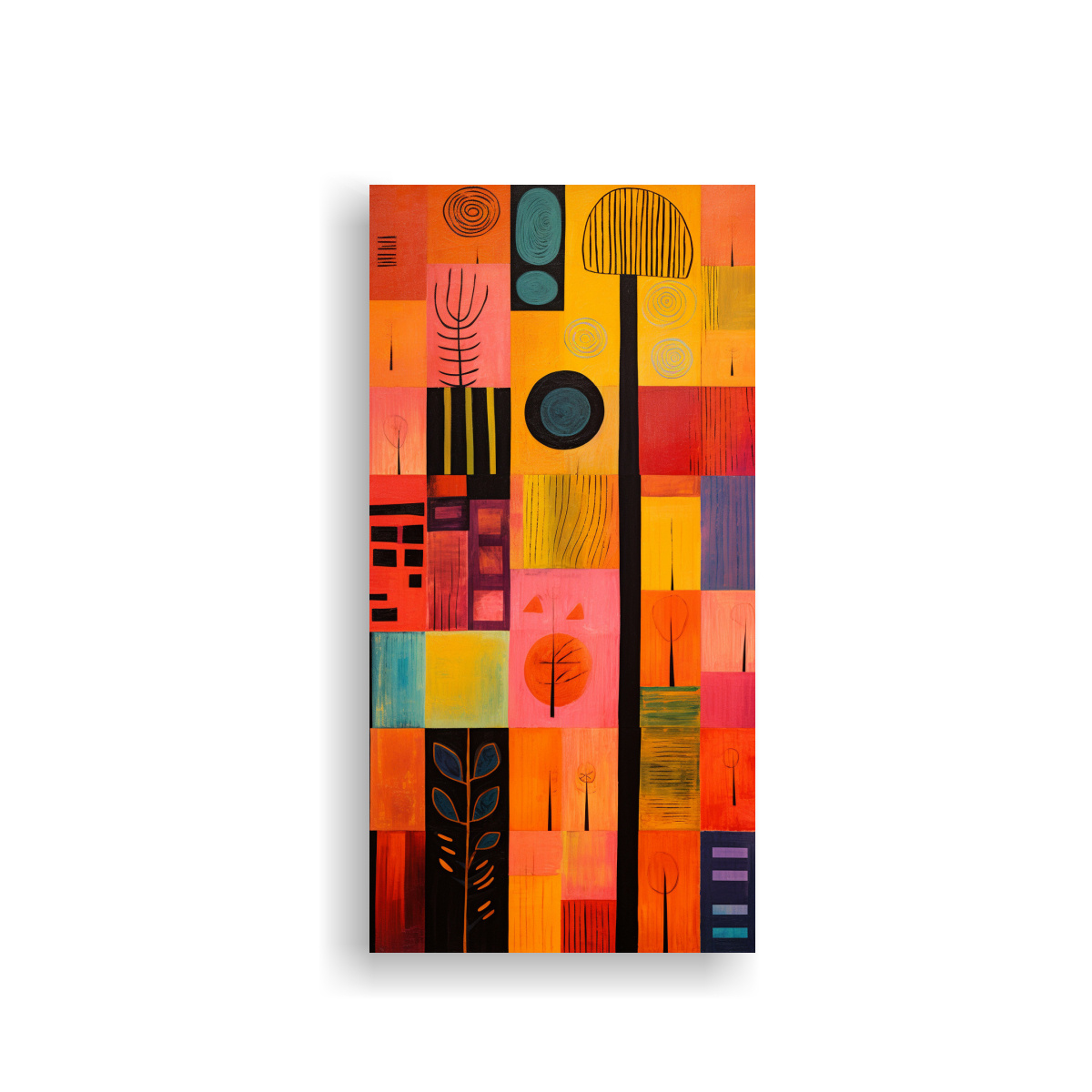 cuadro-imagen-textura-arte-marimekko-y-paul-klee