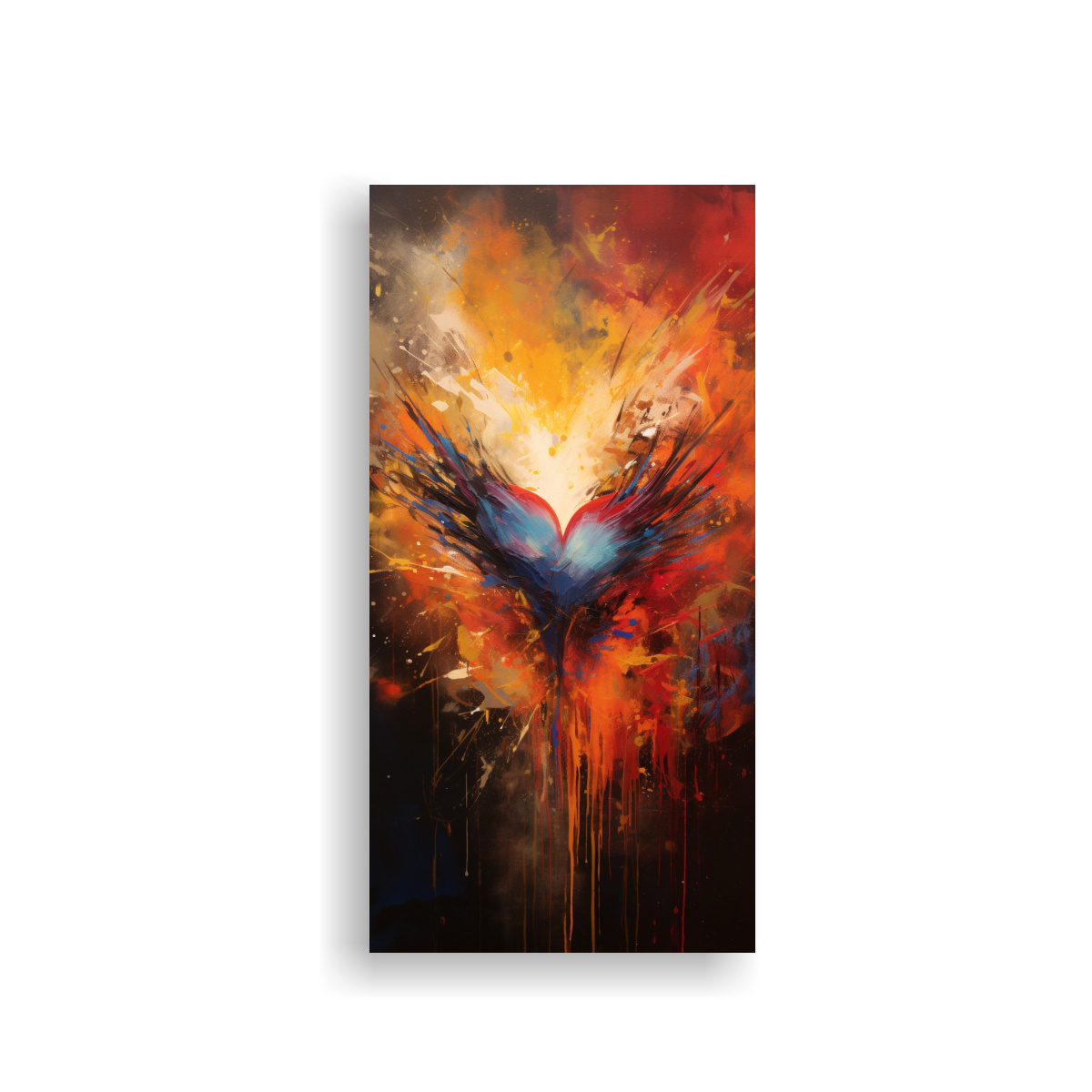 cuadro-inspirador-de-arte-de-pared-coraz-n-salvaje-en-representaci-n-abstracta