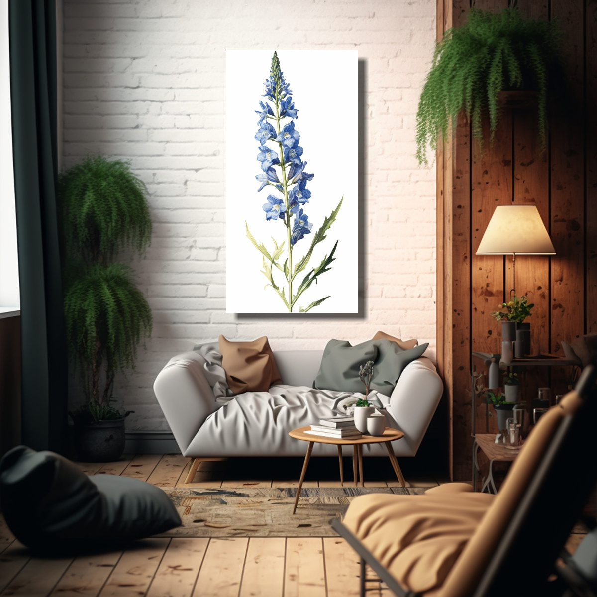 cuadro-inspirador-de-delphinium-para-decorar-la-habitaci-n-1