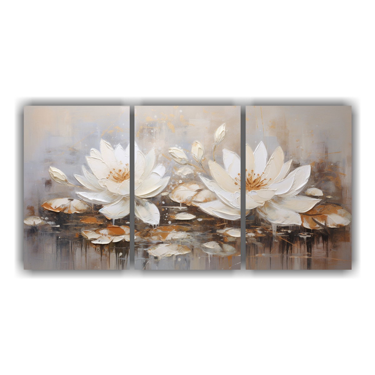 cuadro-inspirador-de-loto-blanco-estilo-decorativo-en-lienzo-de-regalo-de-3-piezas