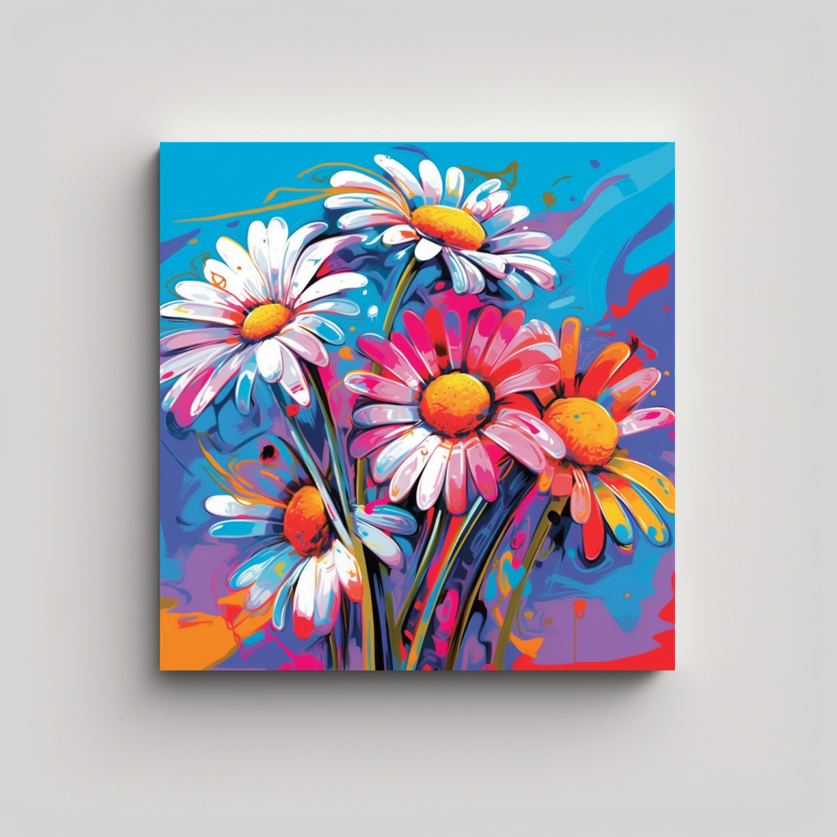 cuadro-intenso-canva-de-margaritas-al-estilo-peter-max-para-comedor
