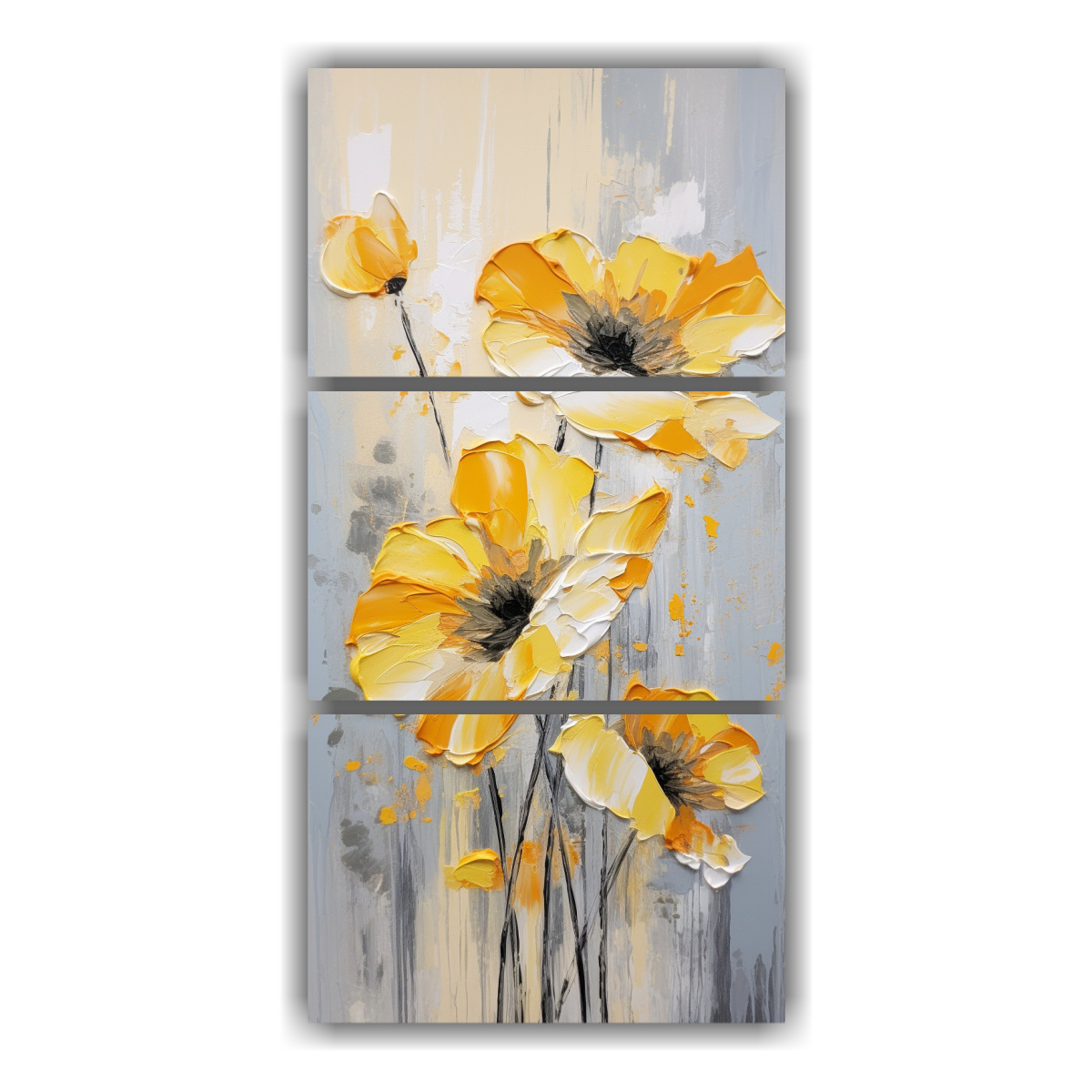 cuadro-juvenil-de-amapolas-amarillas-en-lienzo-con-estilo-pop-