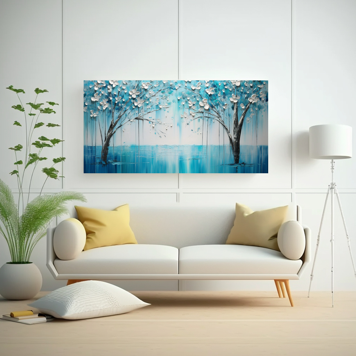 cuadro-lienzo-finas-l-neas-naturaleza-viva-en-colores-turquesa-y-plateado-1-1