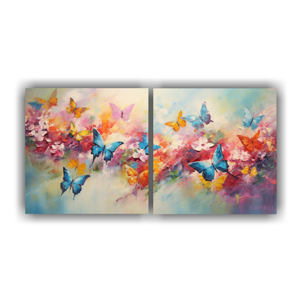 cuadro-lienzo-mariposas-abstractas-para-dormitorio