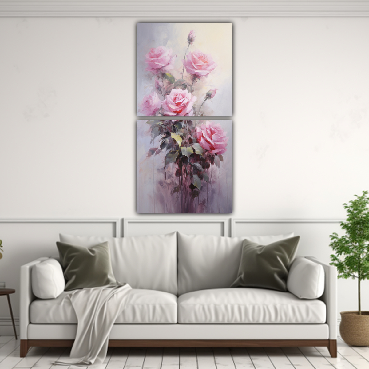 cuadro-lienzo-set-2-telas-bastidor-concepto-interiores-con-pintura-de-rosas-rosadas-en-estilo-p-1