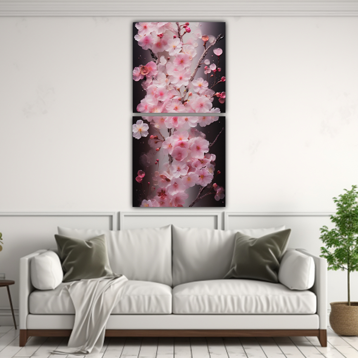 cuadro-luminosa-de-los-ef-meros-cerezos-en-flor-en-pinturas-abstractas-1