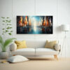 cuadro-luminoso-abstracto-de-ciudad-con-toque-futurista-en-lienzo-de-tela-1