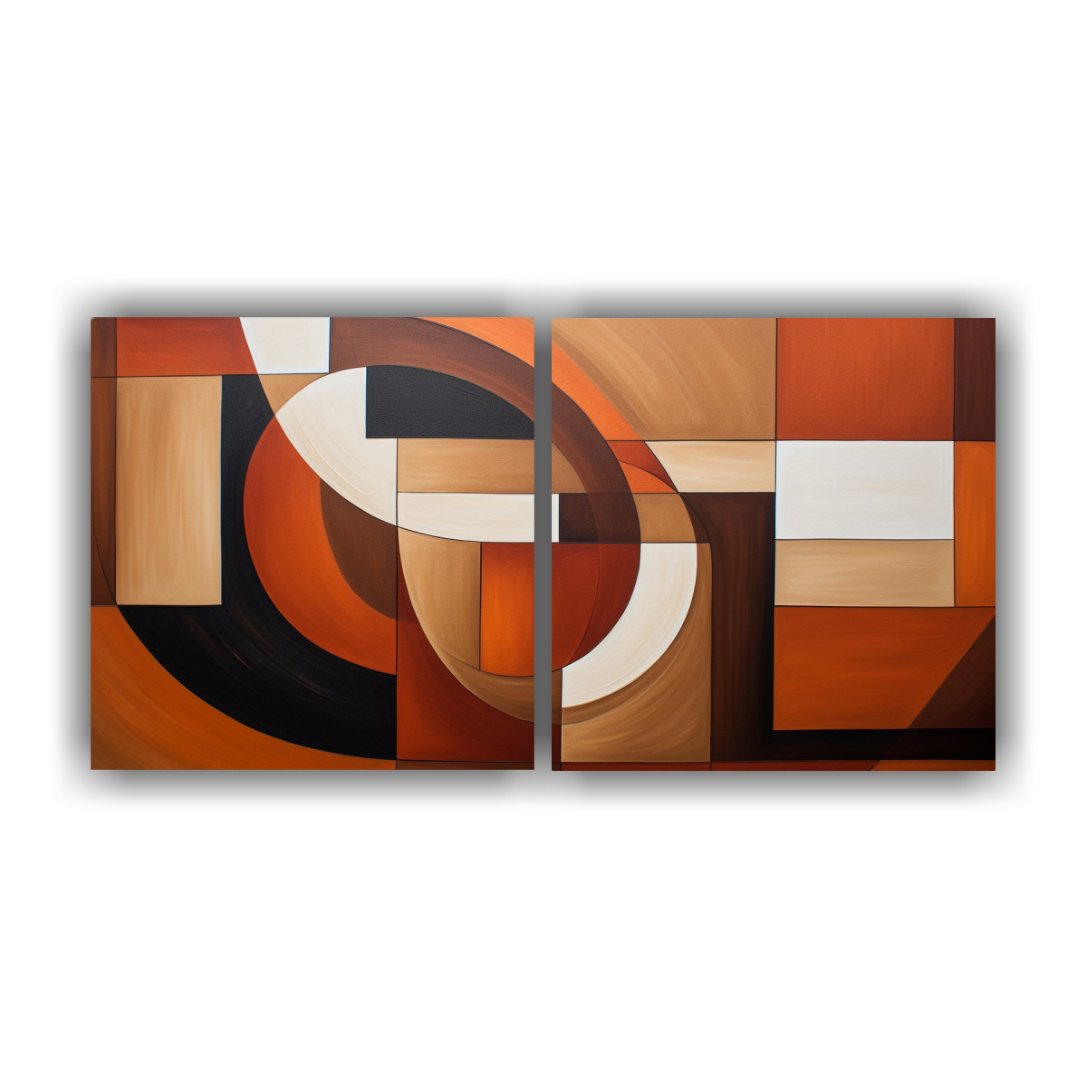 cuadro-marr-n-dise-o-brillante-abstracto