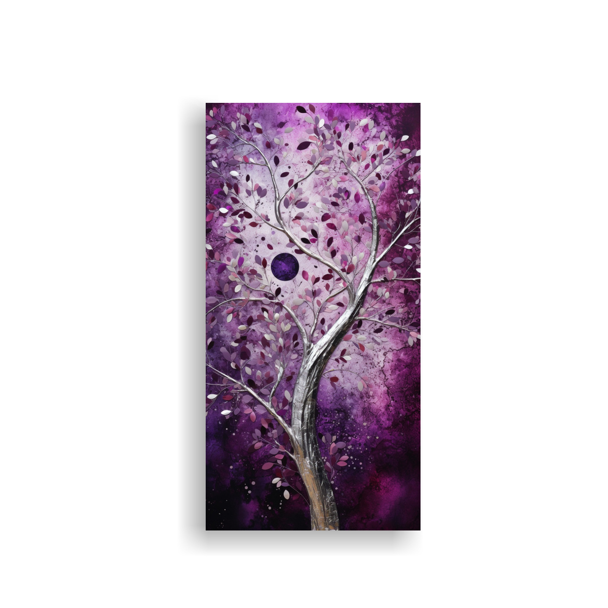 cuadro-minimalista-de-rbol-en-p-rpura-y-plata
