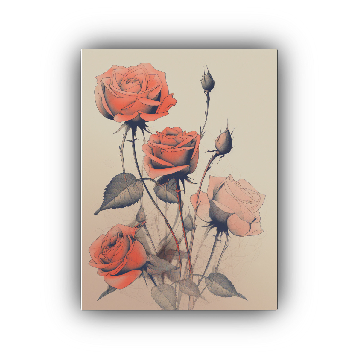 cuadro-minimalista-de-rosas-con-l-neas-limpia