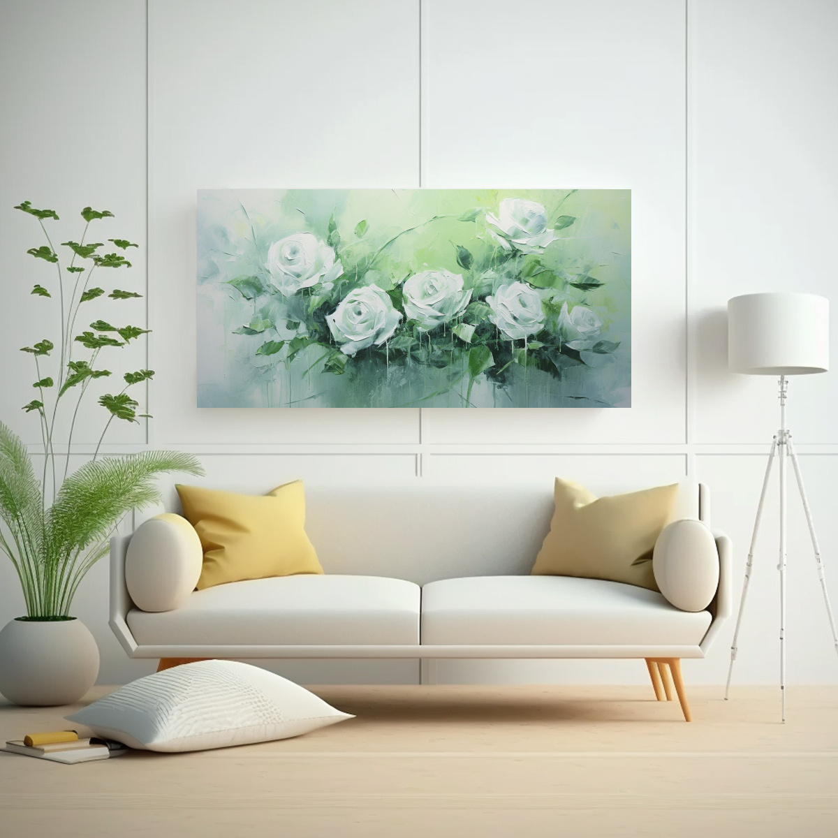 cuadro-minimalista-de-rosas-verdes-sobre-lienzo-estilo-alta-calidad-1