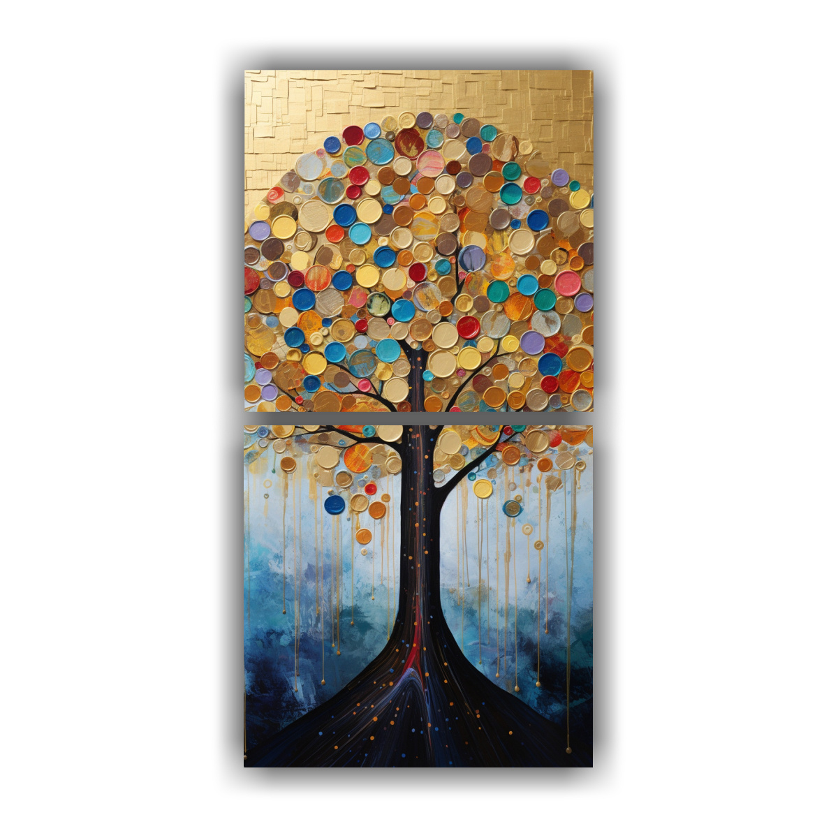 cuadro-moderno-cultura-rbol-dorado-y-arco-ris-en-decoraci-n-de-pinturas