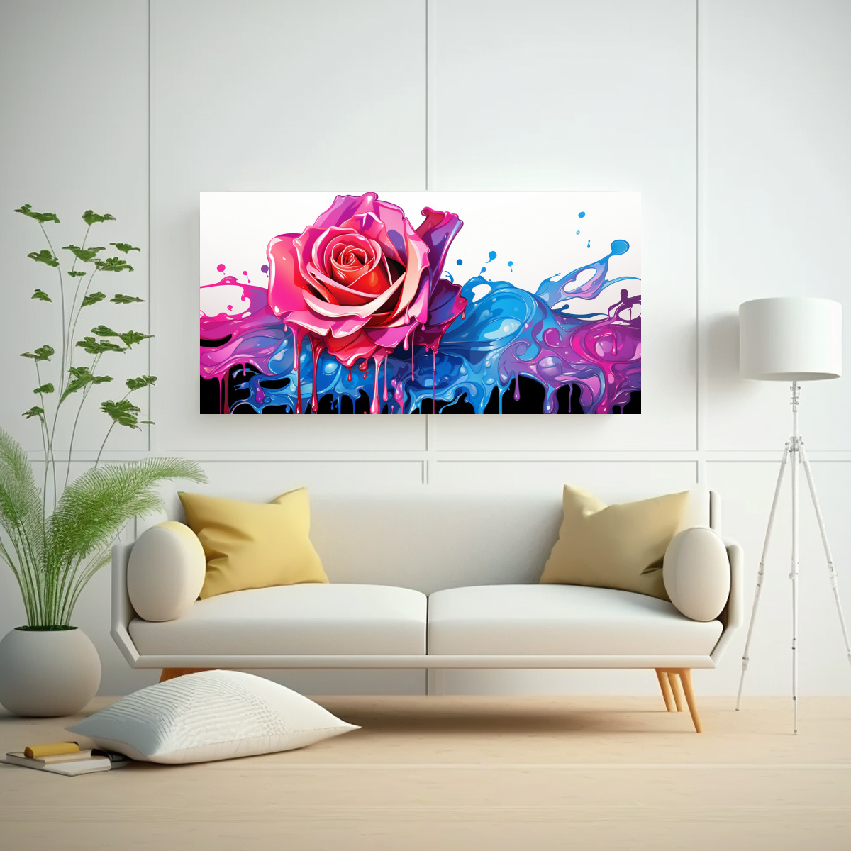 cuadro-moderno-de-decoraci-n-de-espacio-con-logo-lienzo-de-un-cian-oscuro-y-rosa-derretido-1