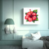 cuadro-moderno-de-hibisco-tela-en-bastidor-con-dise-o-de-dibujos-animados-1