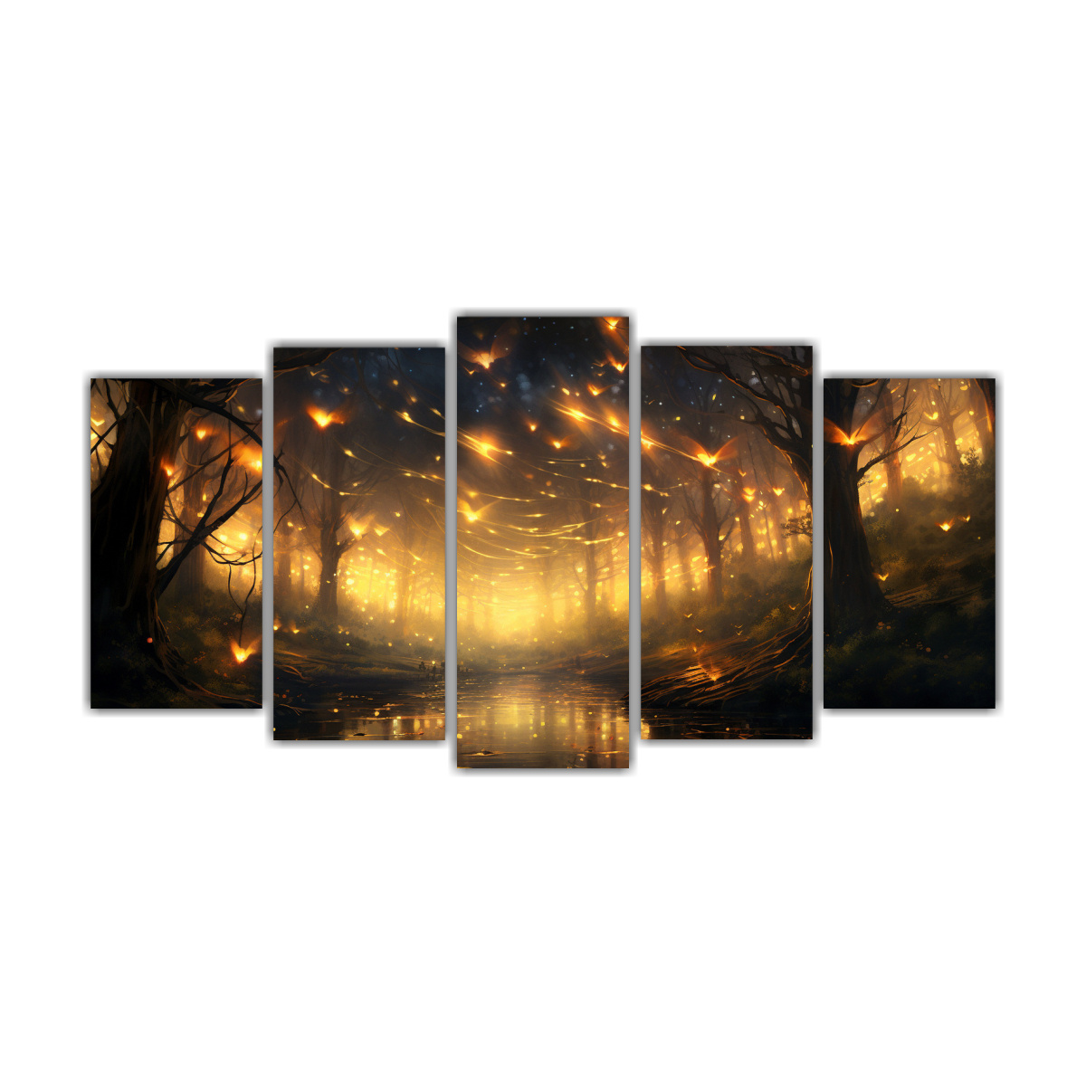 cuadro-moderno-de-lienzo-representando-danza-abstracta-de-luci-rnagas-en-una-c-lida-noche-de-verano-