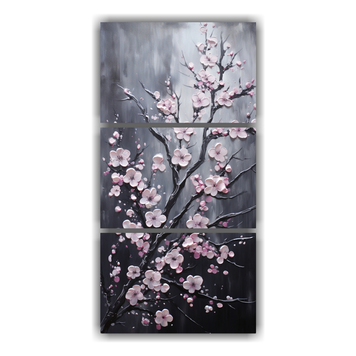 cuadro-moderno-espacio-de-cerezos-negros-sobre-lienzo