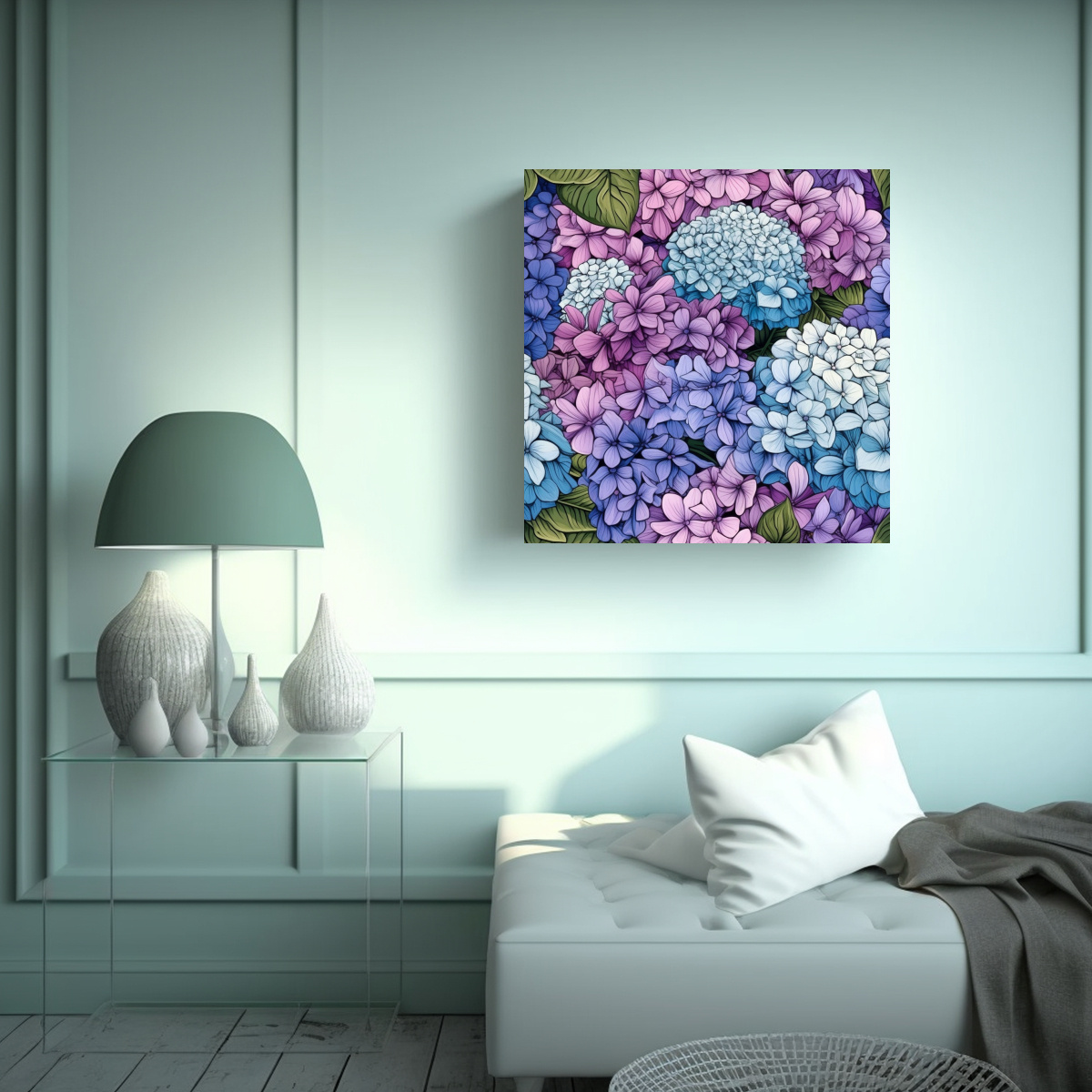 cuadro-moderno-floral-de-hydrangea-detallada-en-bastidor-tela-1