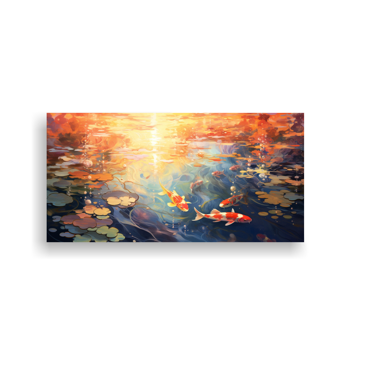 cuadro-moderno-lienzo-lineales-serenos-rizos-abstractos-de-un-estanque-tranquilo-de-peces-koi