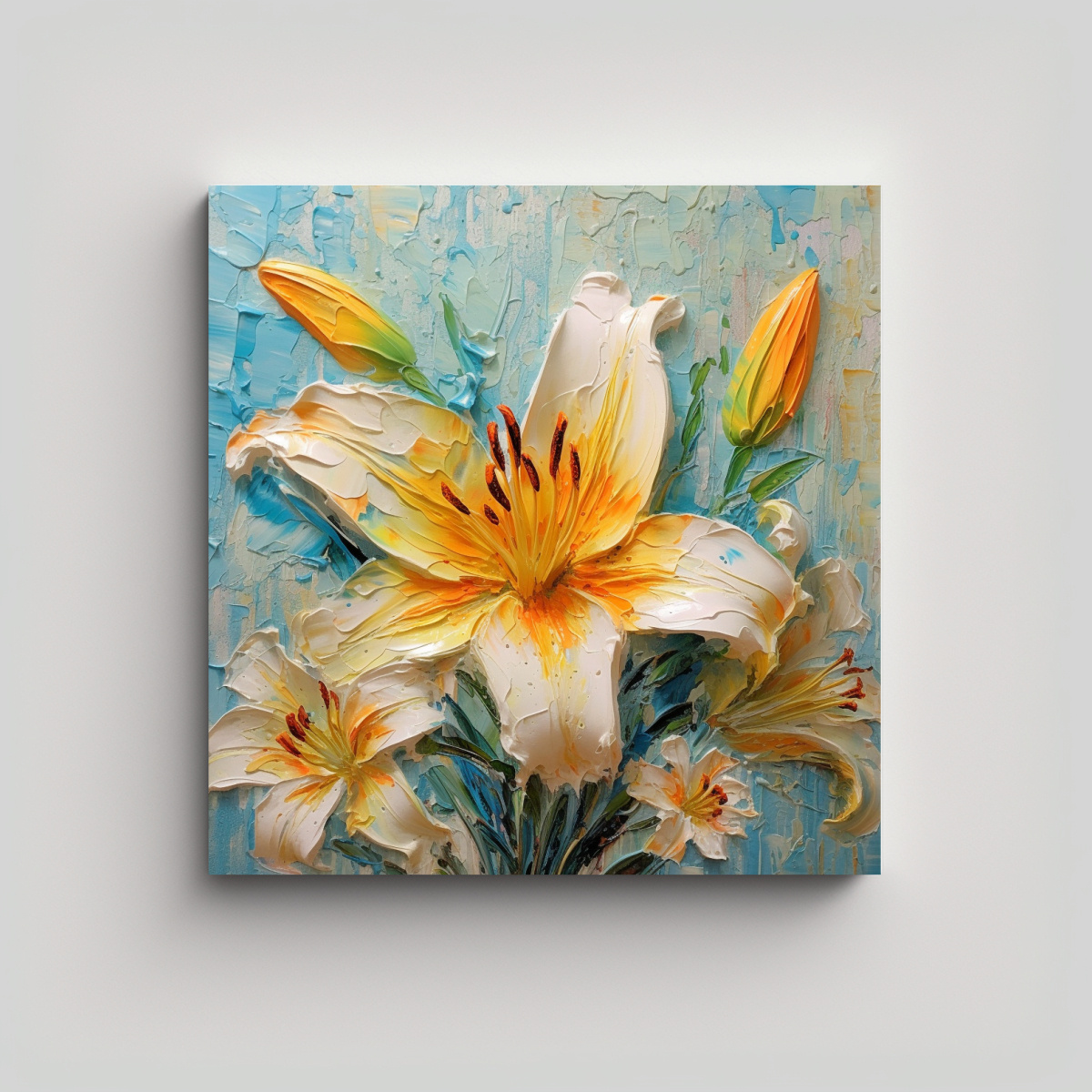 cuadro-moderno-lineal-de-lirio-colorido-con-pigmento-amarillo-en-lienzo