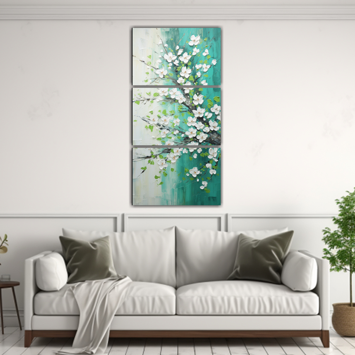 cuadro-moderno-para-decoraci-n-de-sal-n-con-flores-de-cerezo-verdes-en-lienzo-1