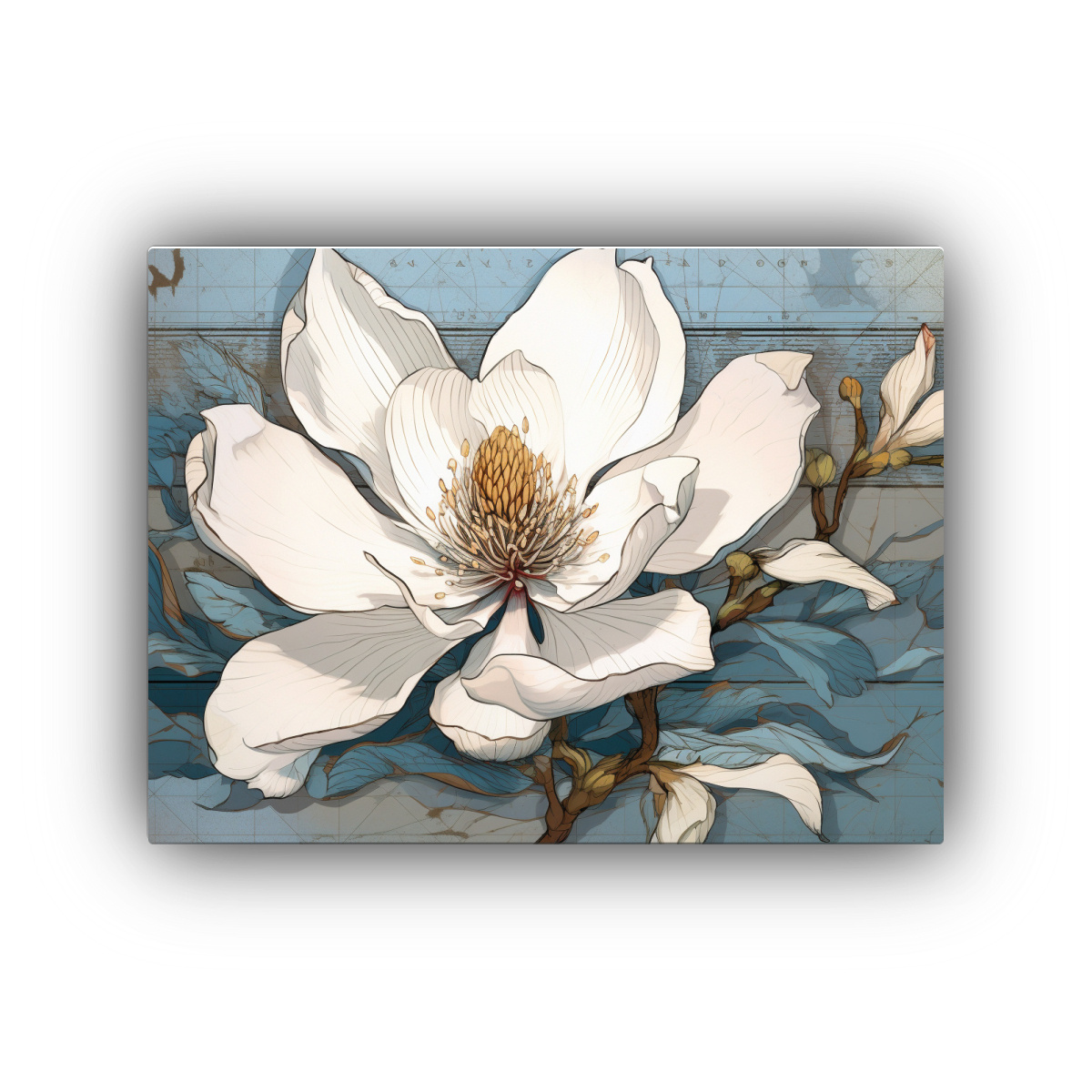 cuadro-montaje-resistente-horizontal-de-flor-de-magnolia