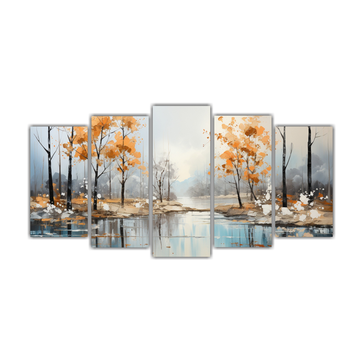 cuadro-pared-estilo-galer-a-elegante-pintura-abstracta-de-rboles-en-plata-y-blanco