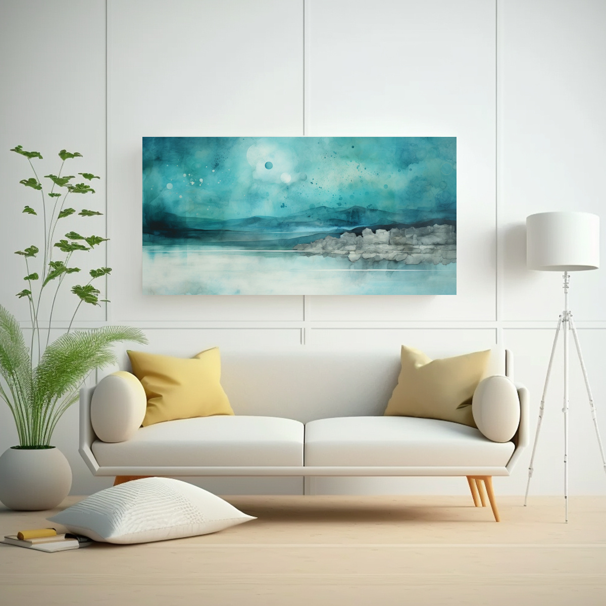 cuadro-patron-intenso-fantastico-en-tonos-turquesa-verde-azulado-y-plateado-para-decoraci-n-1