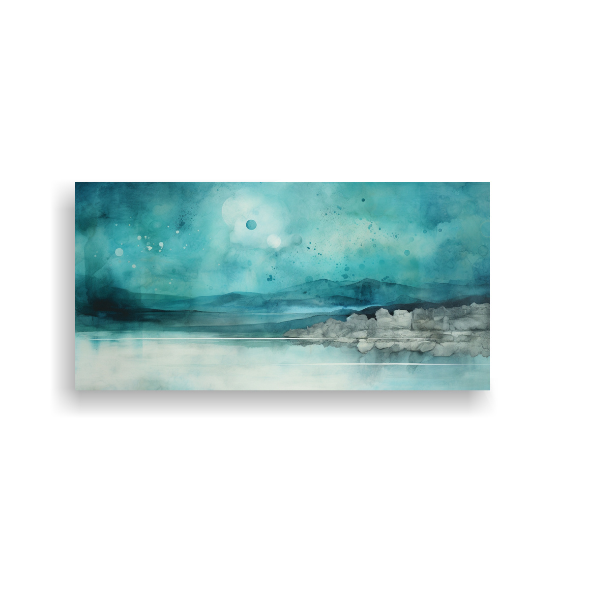 cuadro-patron-intenso-fantastico-en-tonos-turquesa-verde-azulado-y-plateado-para-decoraci-n