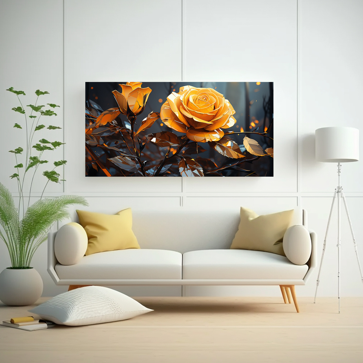 cuadro-poderosa-imagen-de-rosa-amarilla-en-estilo-pop-art-1