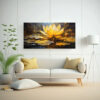 cuadro-pop-art-amarillo-de-loto-en-lienzo-al-estilo-de-pinturas-decorativas-1