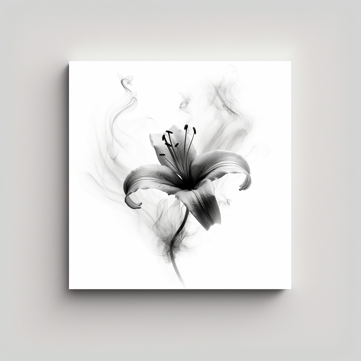 cuadro-pop-art-cuadrado-con-flores-de-lilly-y-mariposas-de-humo