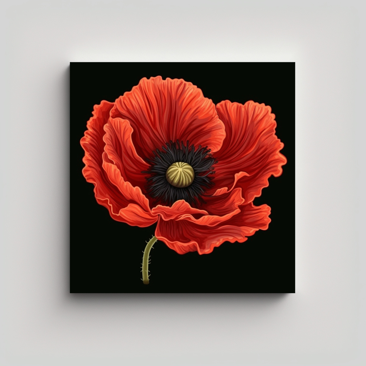 cuadro-poppy-moderno-vector-ilustraci-n-fondo-negro-arte-decorativo