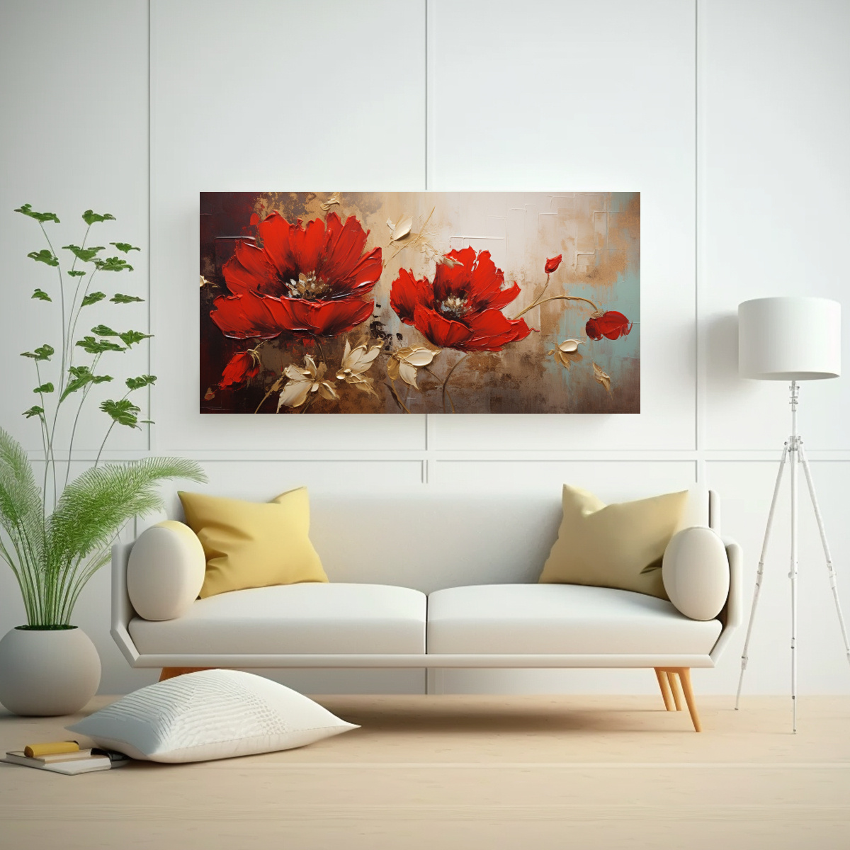 cuadro-tem-tico-de-arte-refinado-de-flores-carnesi-sobre-lienzo-1