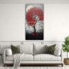 cuadro-tem-tico-de-forma-con-rbol-en-rojo-y-plata-1
