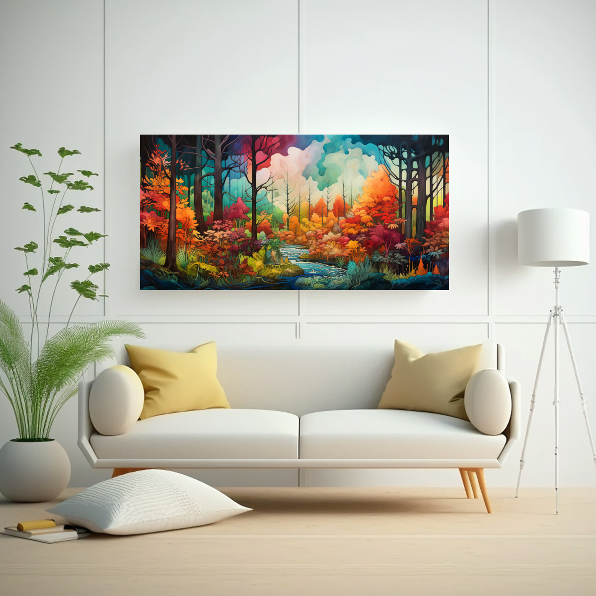 cuadro-tema-espacio-representaci-n-abstracta-de-una-escena-de-bosque-en-la-pintura-decorativa-1