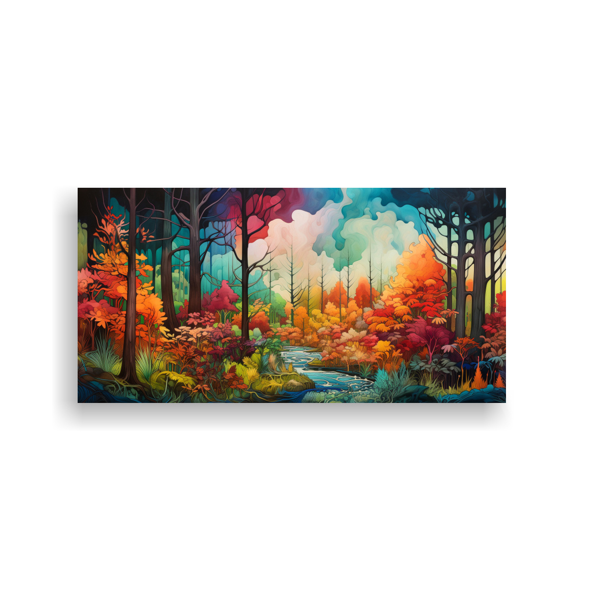 cuadro-tema-espacio-representaci-n-abstracta-de-una-escena-de-bosque-en-la-pintura-decorativa