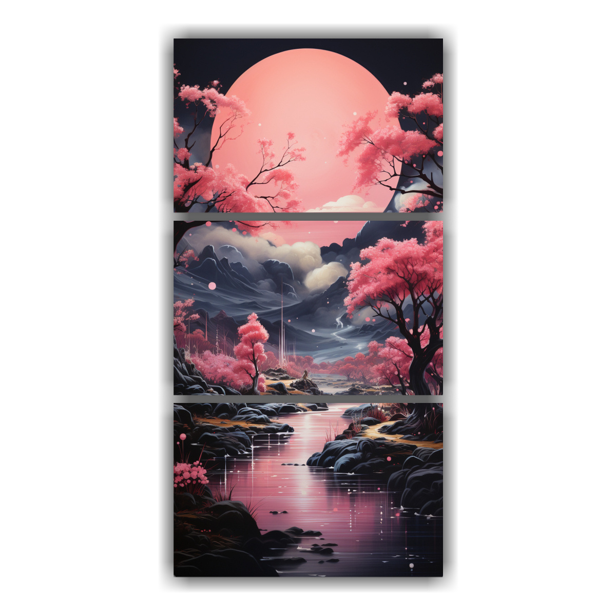 cuadro-urbano-con-luna-en-las-monta-as-y-estrellas