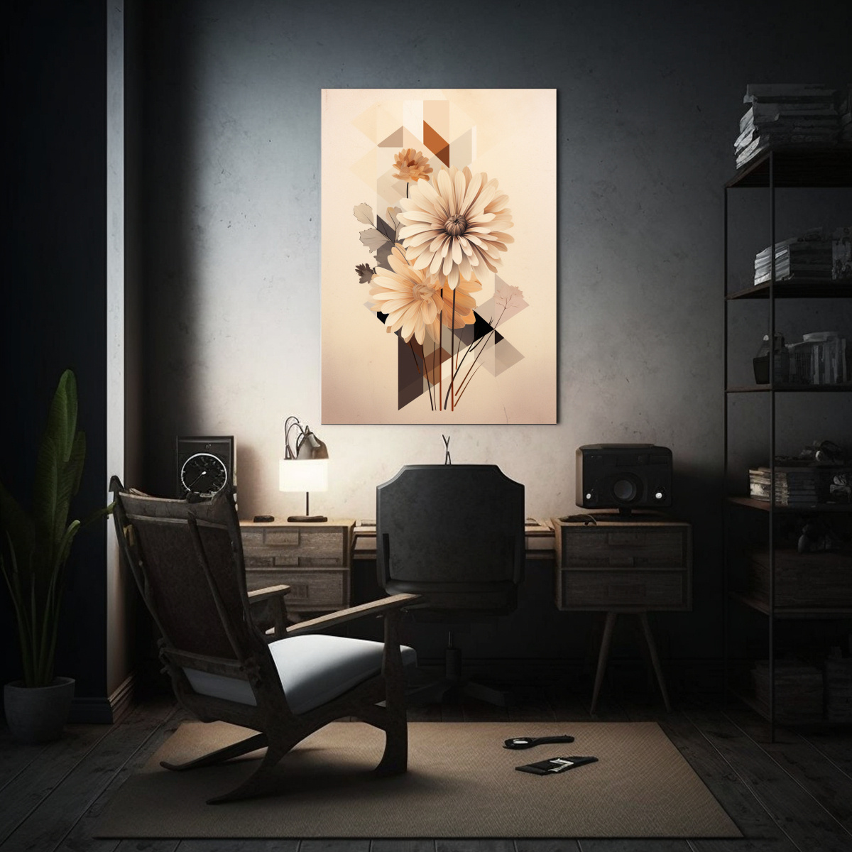 cuadro-urbano-cuadroes-geom-tricas-marr-n-claro-dise-o-flores-1