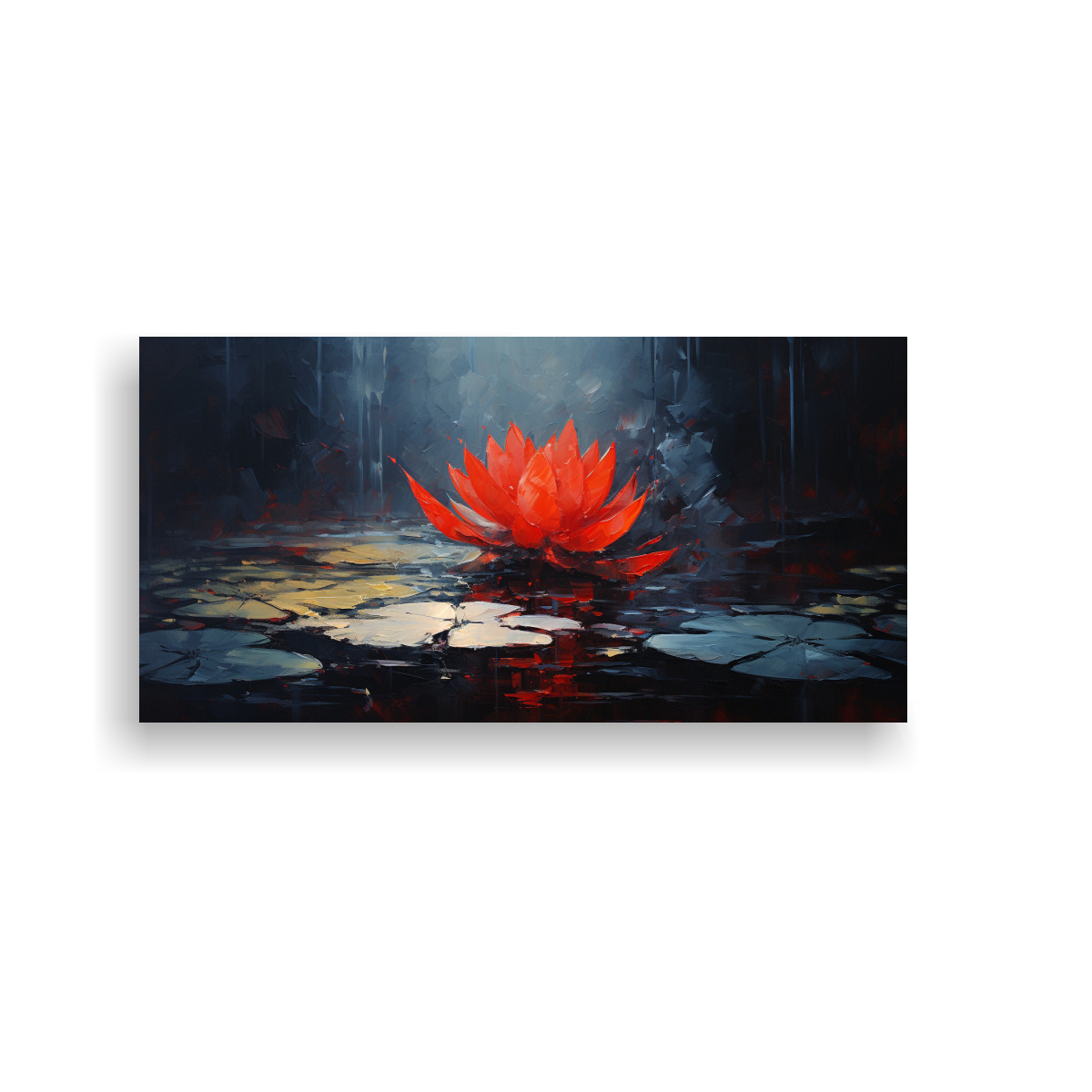 cuadro-vanguardia-nica-pintura-de-loto-negro-en-lienzo-estilo-decorativo