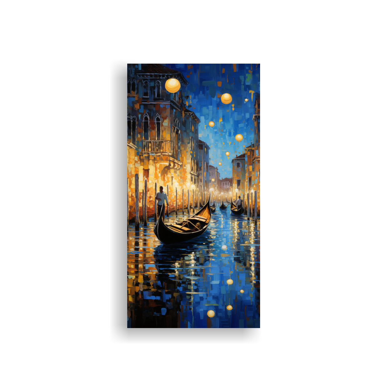 cuadro-vanguardia-visi-n-abstracta-de-un-paseo-en-g-ndola-veneciana