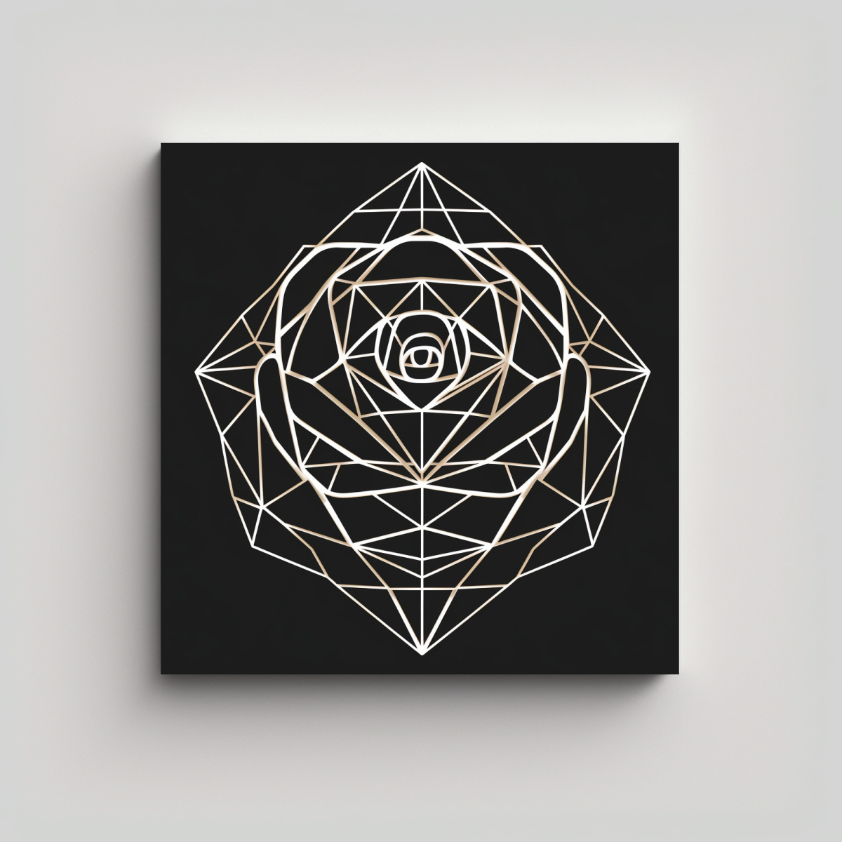 cuadro-vanguardista-surrealista-rosa-blanco-negro-linea-minimalista